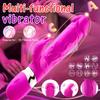 3 in 1 Rabbit Thrusting Vibrator G-Punkt Klitoris Stimulation Dildo Sexspielzeug für Erwachsene 18
