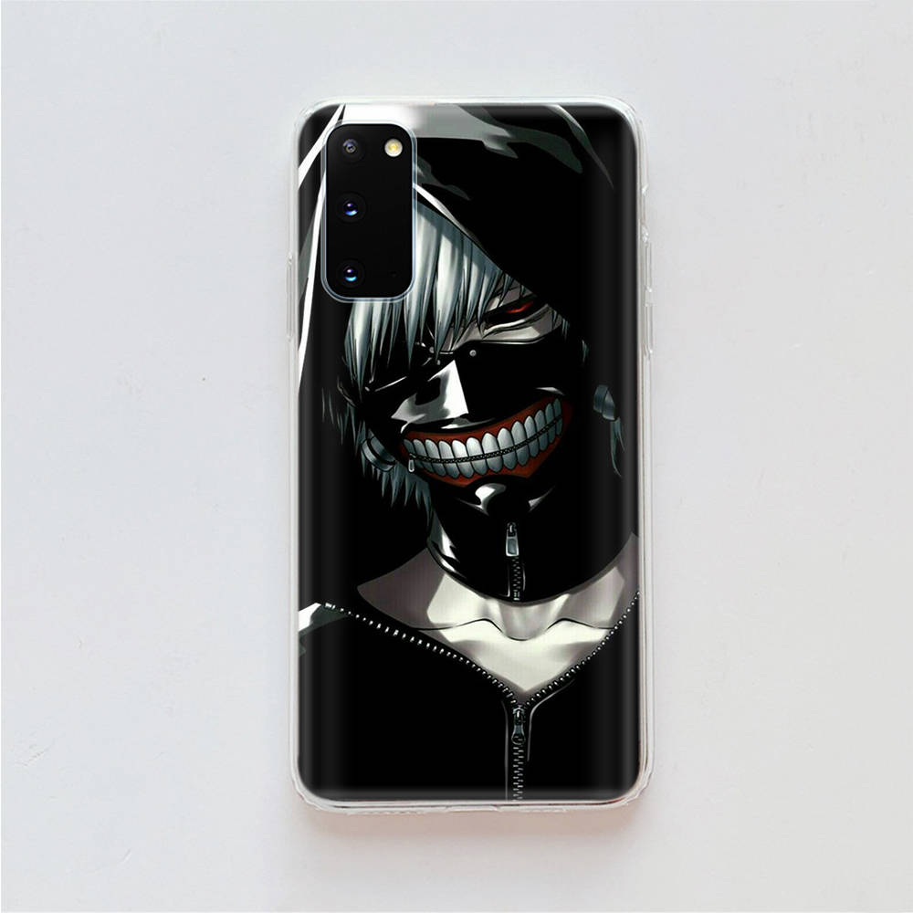 AD94 Tokyo Ghoul Anime Clear Case for Samsung A04 A14 A23 A34 A54 M23 M33 M52 M53 Realme 10 9 C30S C35 C55 VIVO Y02 Y21 Y33S Y51 X80 V25 Cover