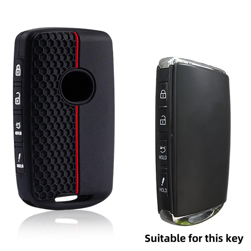 

New Silicone Key Case Car Key Cover Keychain For Mazda 2 3 6 Cx30 Cx9 X9 Cx5 X5 Cx8 Mx5 4 Buttons Accessory