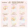 Crowspin Mon 2026 Wall Calendar A3 CL95695