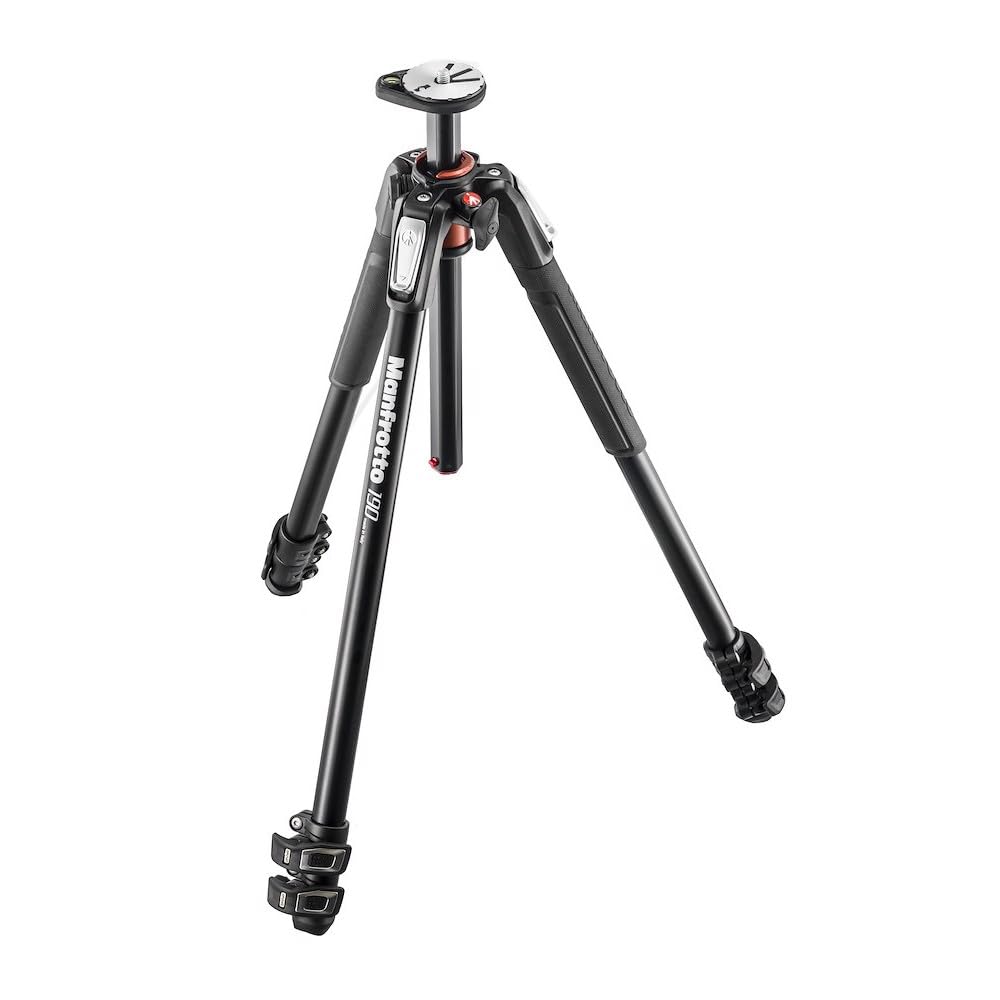 

Manfrotto 190 Pro Aluminum Made in Maximum Load Capacity 15 kg Fully Extended Height 160 cm Quick Quick Power Easy Center and Easy Operation Tripod,