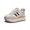 2025 Forrest Gump Women's Casual Sports Shoes: New Autumn Thick Sole, Versatile Colorblock Style for Students