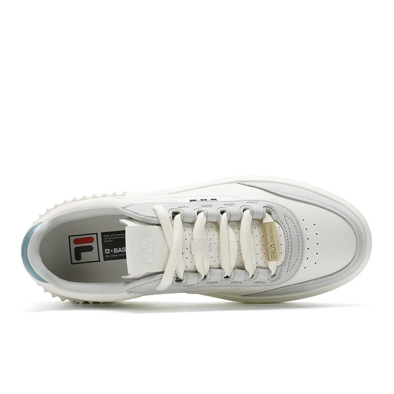 

New FILA ROMANICA Low Top Skateboard Shoes Men s White Gray F12M431208FSD 40.5