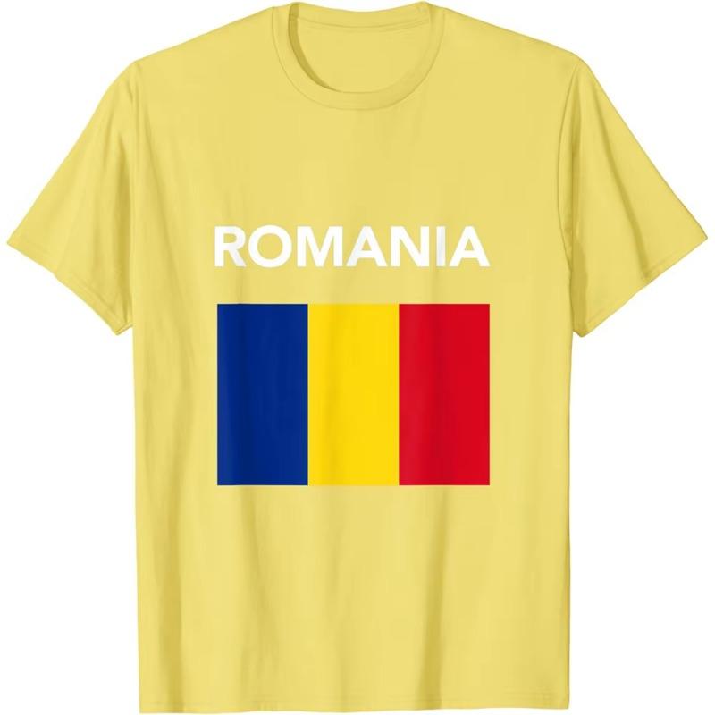 

Romania Flag T-shrit I am Romanian Graphic T Shirt for Men Clothing Casual Summer Gym Sports Tops Women Tee Shirts Short Sleeve 4XL