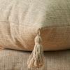 Boho Pillow Cover with Tassels Farmhouse Throw Pillow Case Decorative Pillowcase with Hidden Zipper for Home Living Room Couch Sofa Bedroom