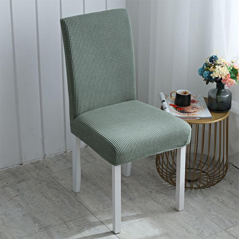 Elastic Thickened Dining Chair Cover Household Simple Stool Cover Dining Table Chair Cover Chair Back Chair Cover