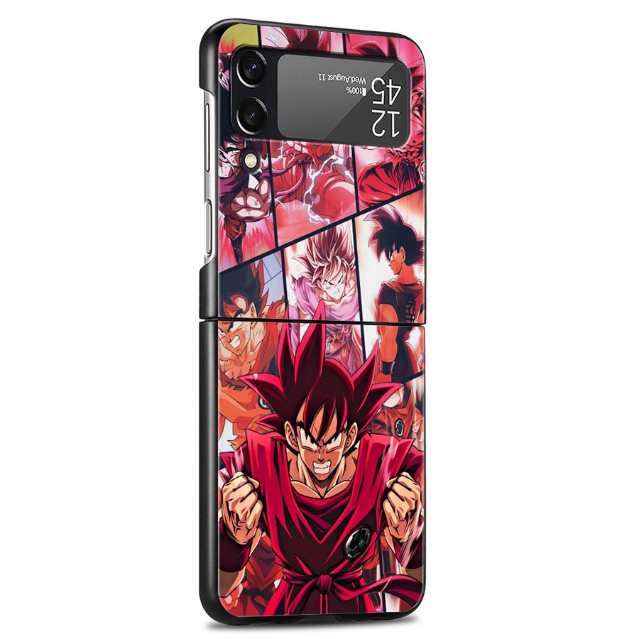 Phone Case for Samsung Galaxy Z Flip 5 Z Flip 6 Z Flip 7 Z Flip Z Flip 4 Z Flip 3 Back Cover Dragons Balls