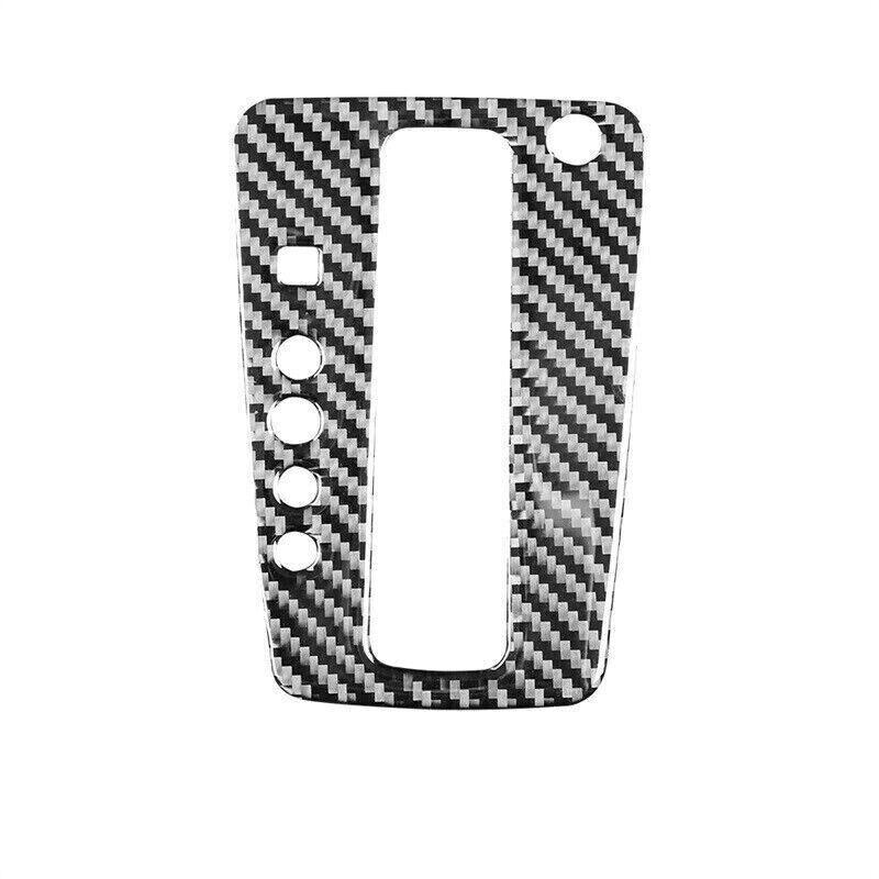 Real Carbon Fiber Central Console Gear Shift Cover For Nissan Sentra 2016-21