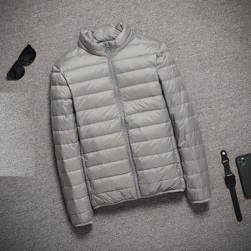 

2024 Новое сверхлегкое стеганое пальто с капюшоном для теплой зимы Пуховики Легкие стеганые куртки Легкие пуховики Мужские куртки Весна M