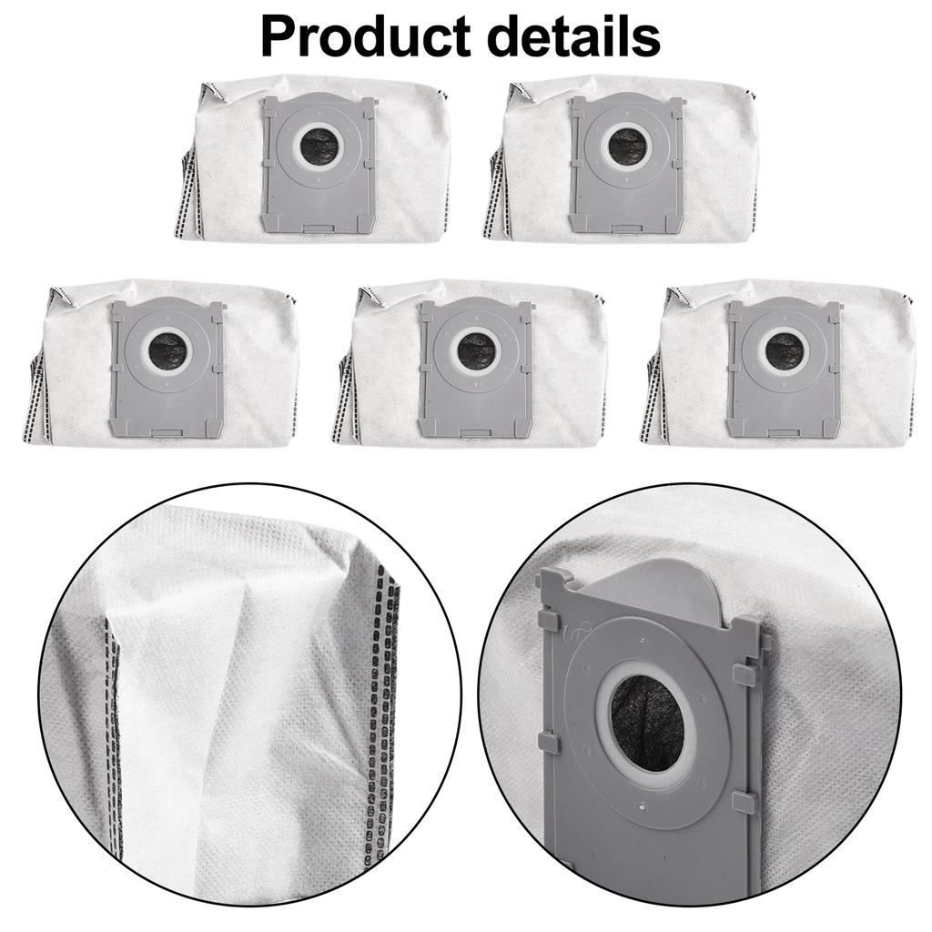 5 Pack Dust Bags Dust Bags Efficient Performance Hygienic Cleaning Large Capacity Dust Bags Dust Bags For Vacuum Cleaner