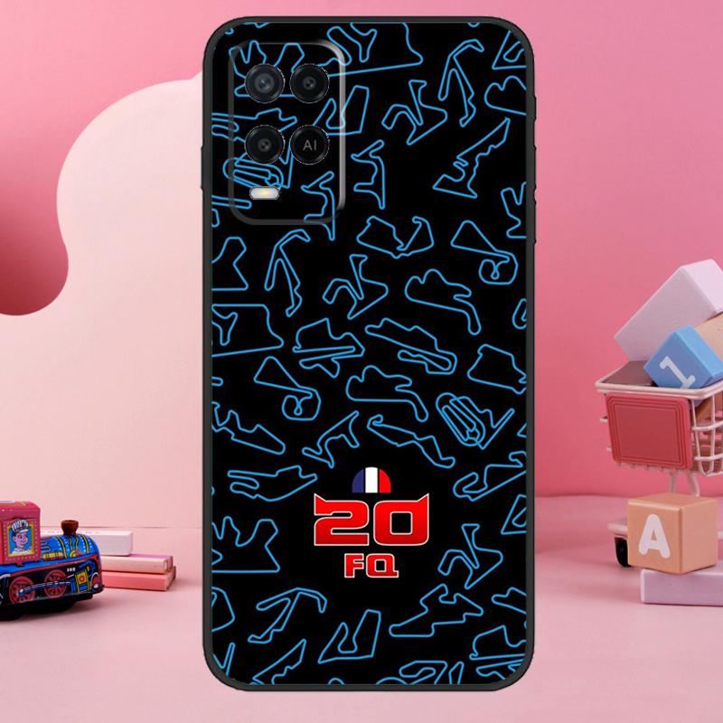 Moto Fabio Quartararo Case For Oppo A18 A38 A58 A78 A98 A74 A54 A94 A80 A60 A40 A96 A76 A16 A15 A17 A57 A77 A5 Pro