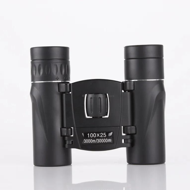 Binoculars High Magnification High-definition Low-light Night Vision Outdoor Travel Pocket Mini Portable Telescope 100/2000X25