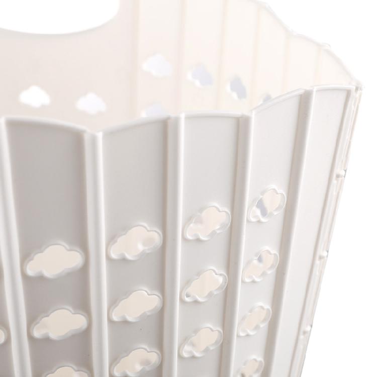 Faltbarer Aufbewahrungskorb Wäschekorb für Schmutzwäsche Tragbarer Spielzeug-Wäsche-Hohl-Organizer Multifunktionale Badezimmeraufbewahrung