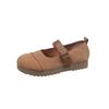 Fashion flat-soled single shoes women's new spring commuting is not tired, Doudou shoes, Mary Jane shoes