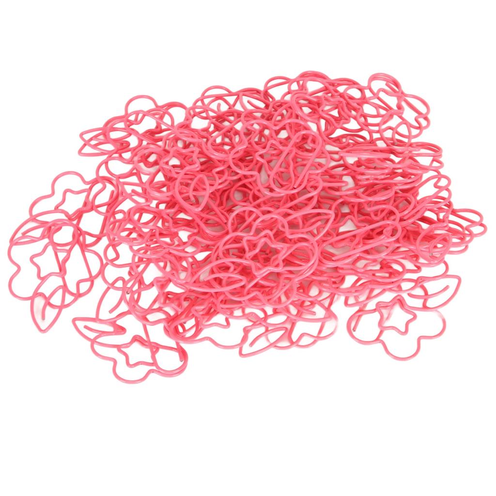 90 ks Kovové kancelářské sponky Kreativně roztomilé kancelářské sponky Malé přenosné kancelářské sponky pro studenty Kancelář