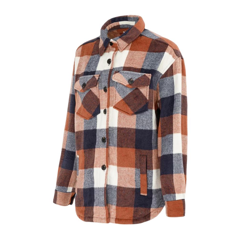 Miso Womens/Ladies Plaid Wool Shirt