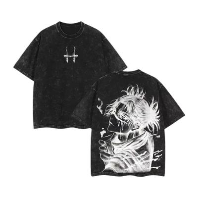 Jujutsu Kaisen Anime Choso Bedrukt T-shirt Heren en Dames Gewassen T-shirt Hoge Kwaliteit Vintage Katoenen Tops