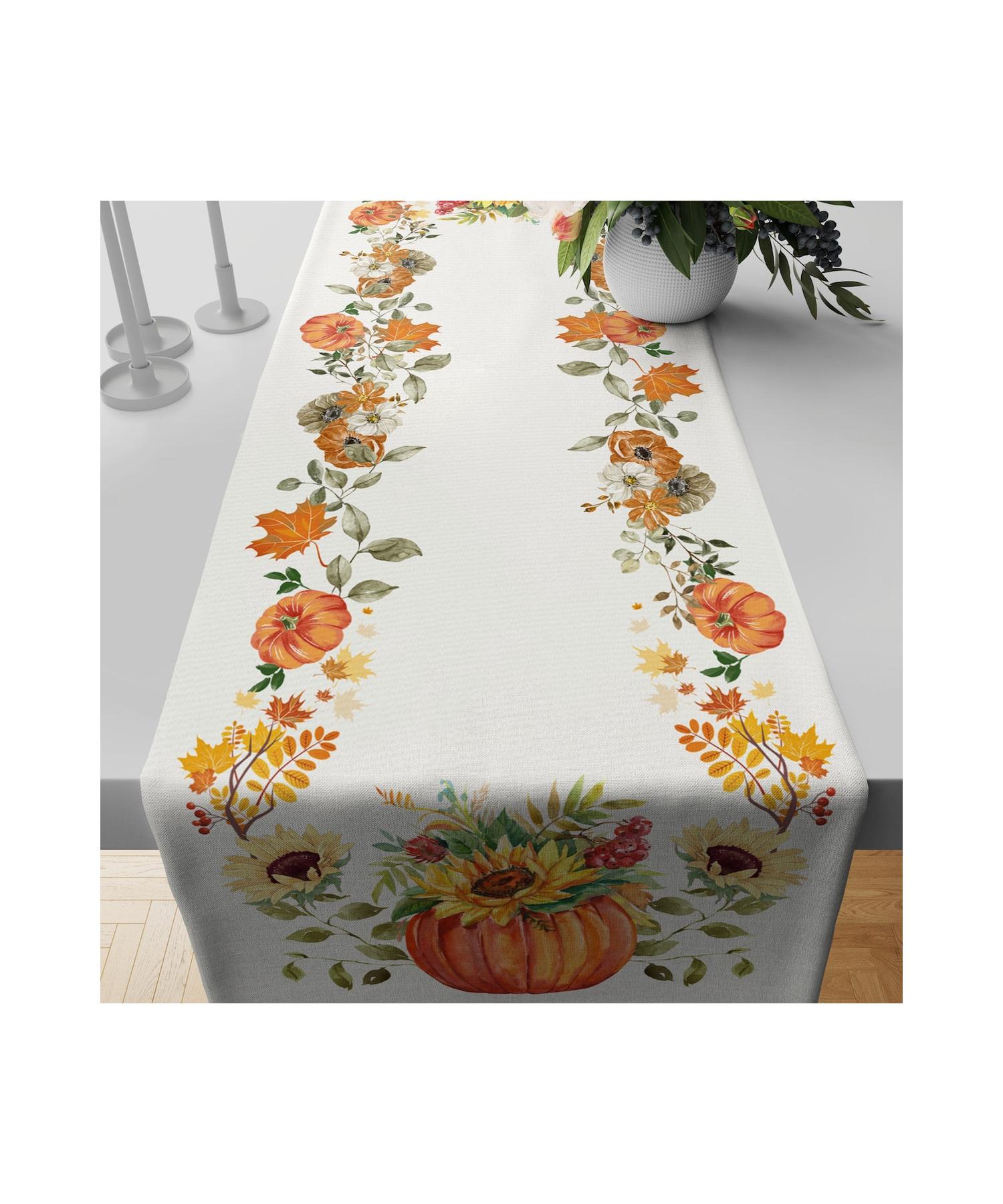 

Осенний подсолнух, тыквенный бегун