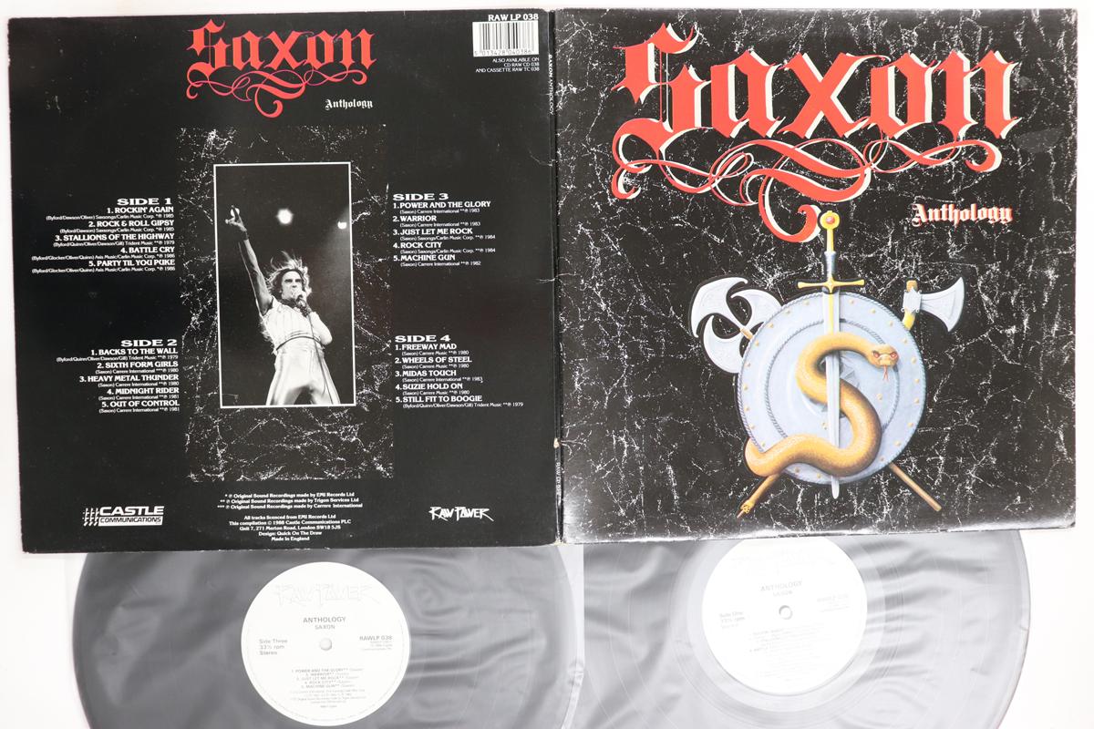 

LP Record SAXON Anthology RAWLP038 CASTLE COMMUNIC 1988 UK Metal Used