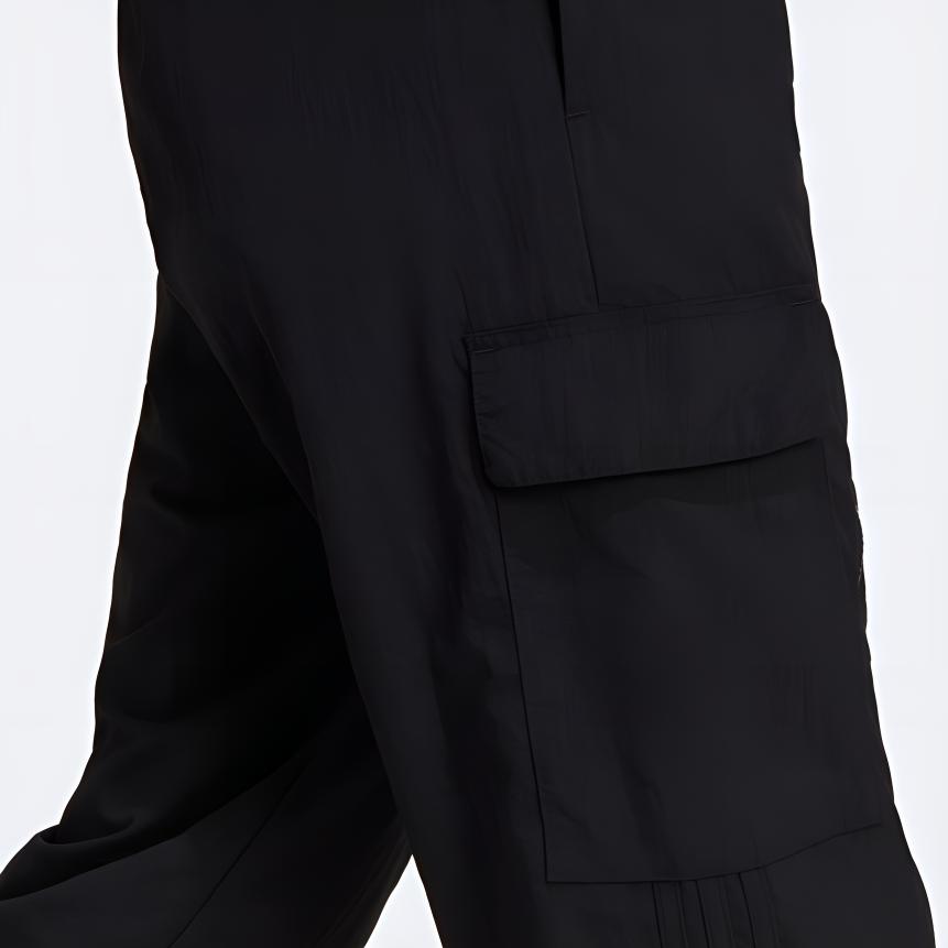 Adidas Letter Logo Printed Sports Pants Women Bottoms Black IC6628