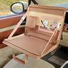 Multifunctional Car Work Table Folding Storage Bag Car Backseat Tray Table Steering Wheel Laptop Desk Car Organizer Food Trays