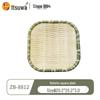 Wuhe Melamine Imitation Porcelain Bamboo Weave Plate