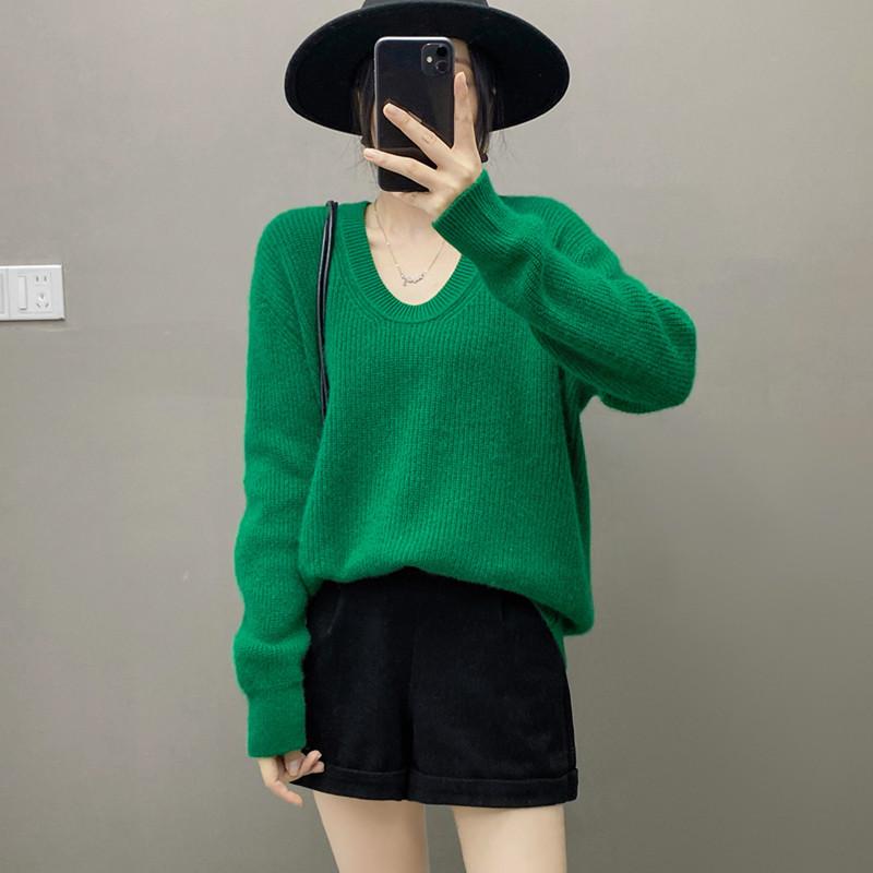 Qinghe 100% Pure Cashmere Women's Sweater - Ultra Soft Luxury Winter Pullover