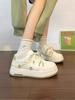 Girls versatile platform big head shoes New Korean board shoes Student casual fashion lightweight sports shoes tide