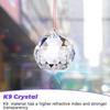 24pcs Crystal Hanging Ornaments 20mm Faceted Balls For Wedding Decor And Christmas Gifts
