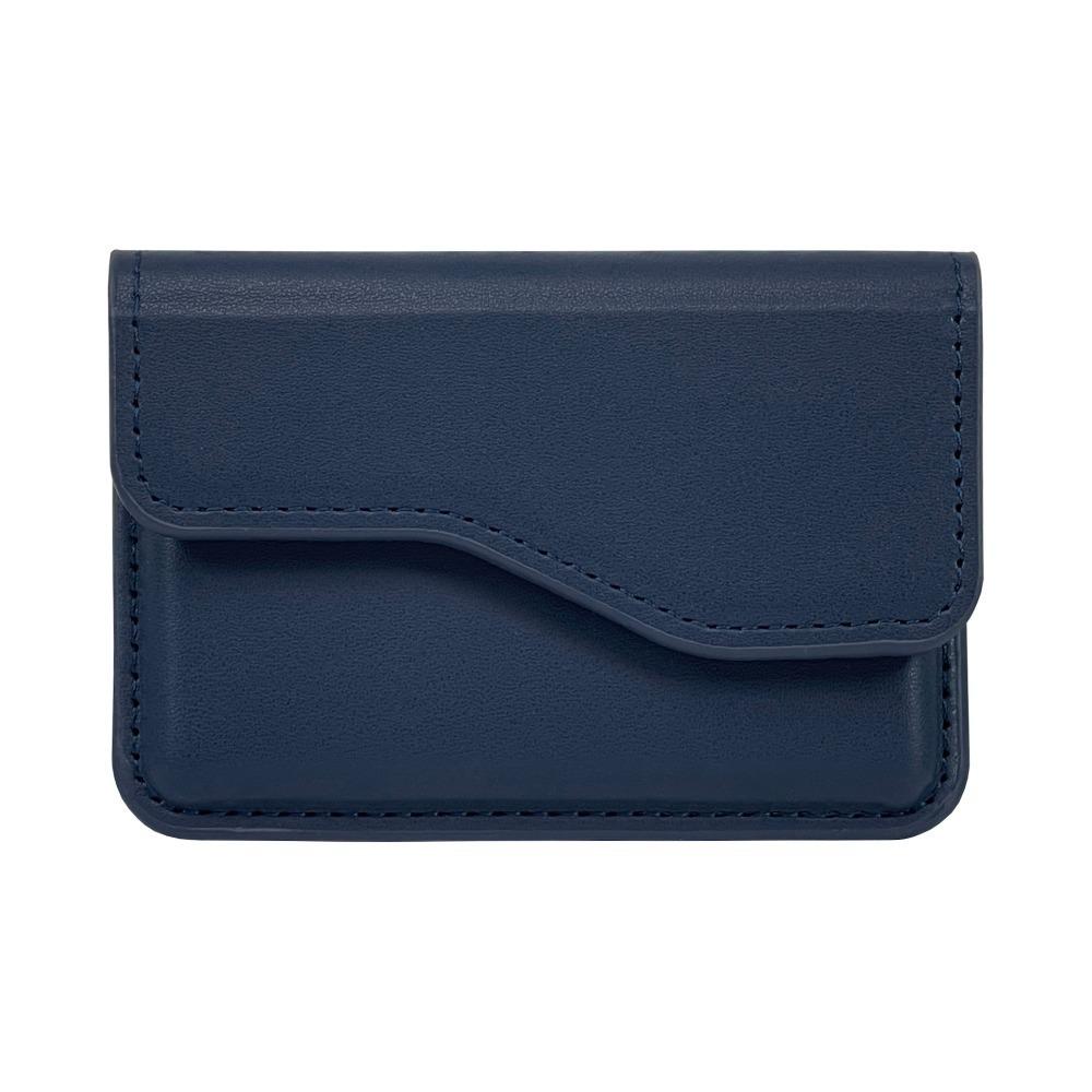 Cash Wallet Flip Card Case Side-opening Card Holder Phone Back Magnetic Card Bag  Male/Famale