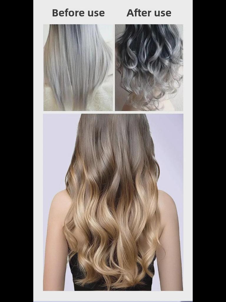 40mm Large Curling Iron for Big Waves - Korean Electric Curling Tool, Gentle on Hair