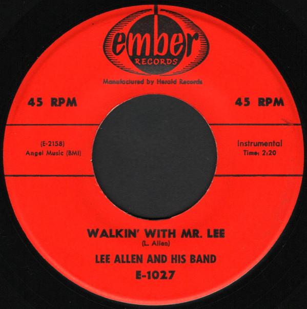 

7inch Record LEE ALLEN HIS BAND Walkin With Mr. Lee Promenade E1027 Ember Records 1957 US SoulFunk Used