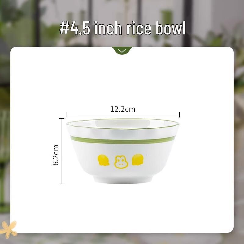 Yoshidataku Lily of the Valley Rabbit Ceramic Dinnerware Set