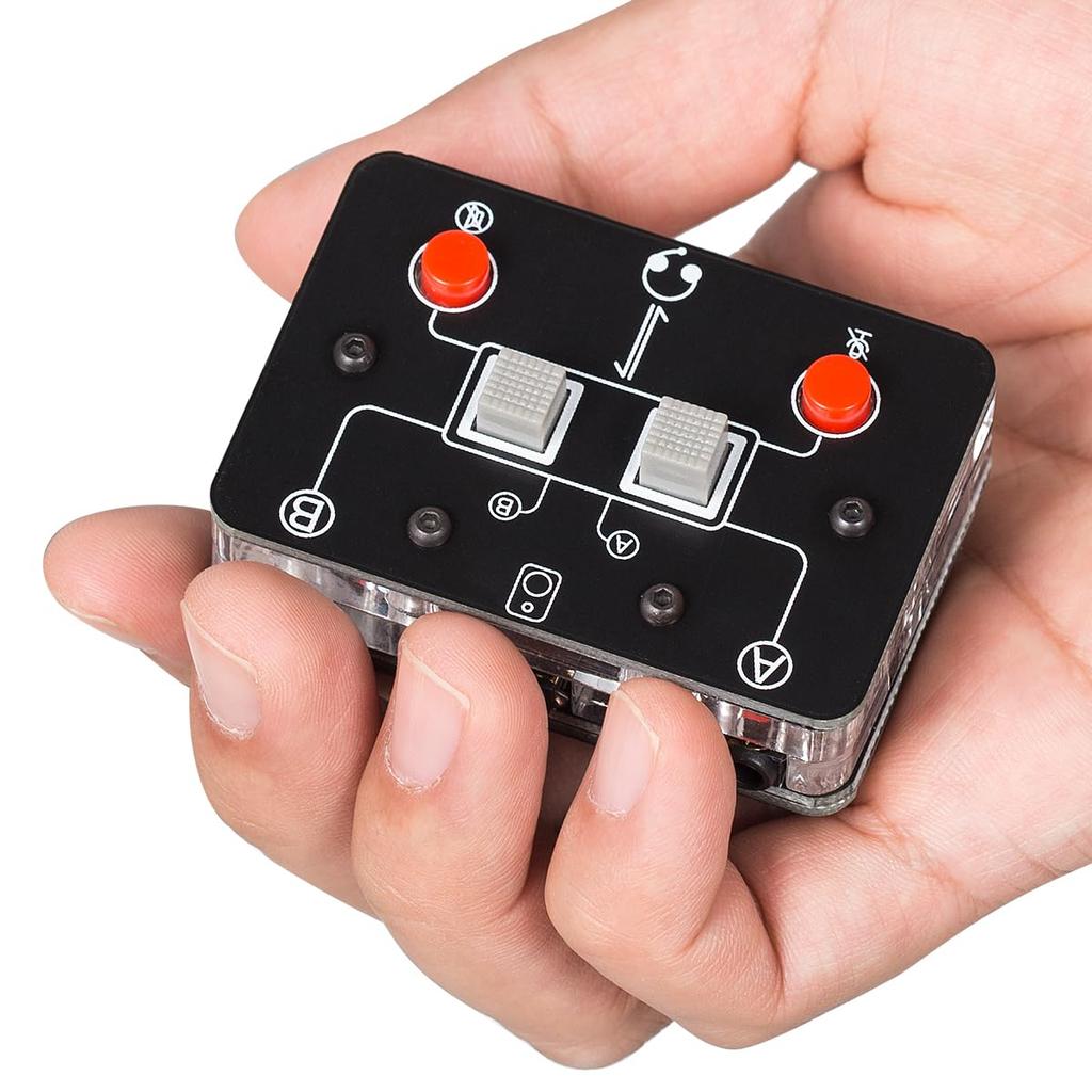 Nobsound Mini 2-Way Microphone Headset/Speaker Audio Switcher Box with 3.5mm A&B Selector