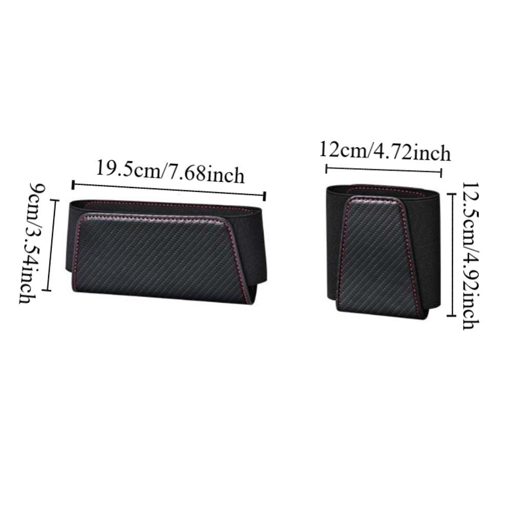 Self Adhesive Car Adhesive Storage Box Pocket Bags Cards Phone Key Sticky Pouch Daily Commute