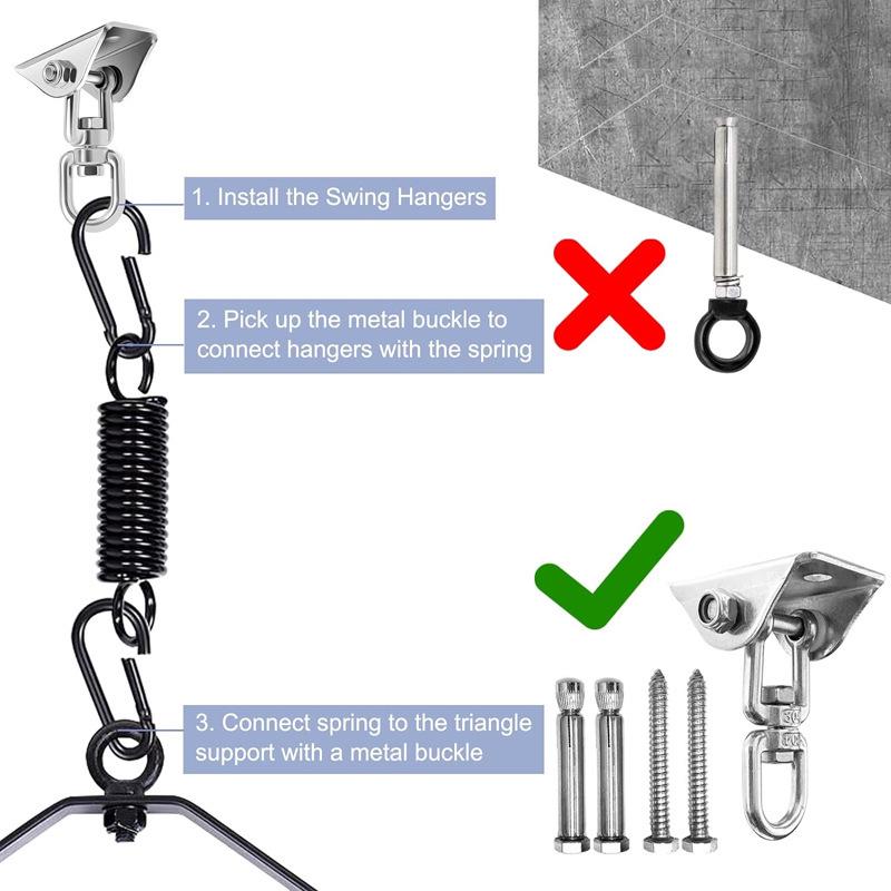 Adult 360° Rotatable Aerial Swing with Waist Pad