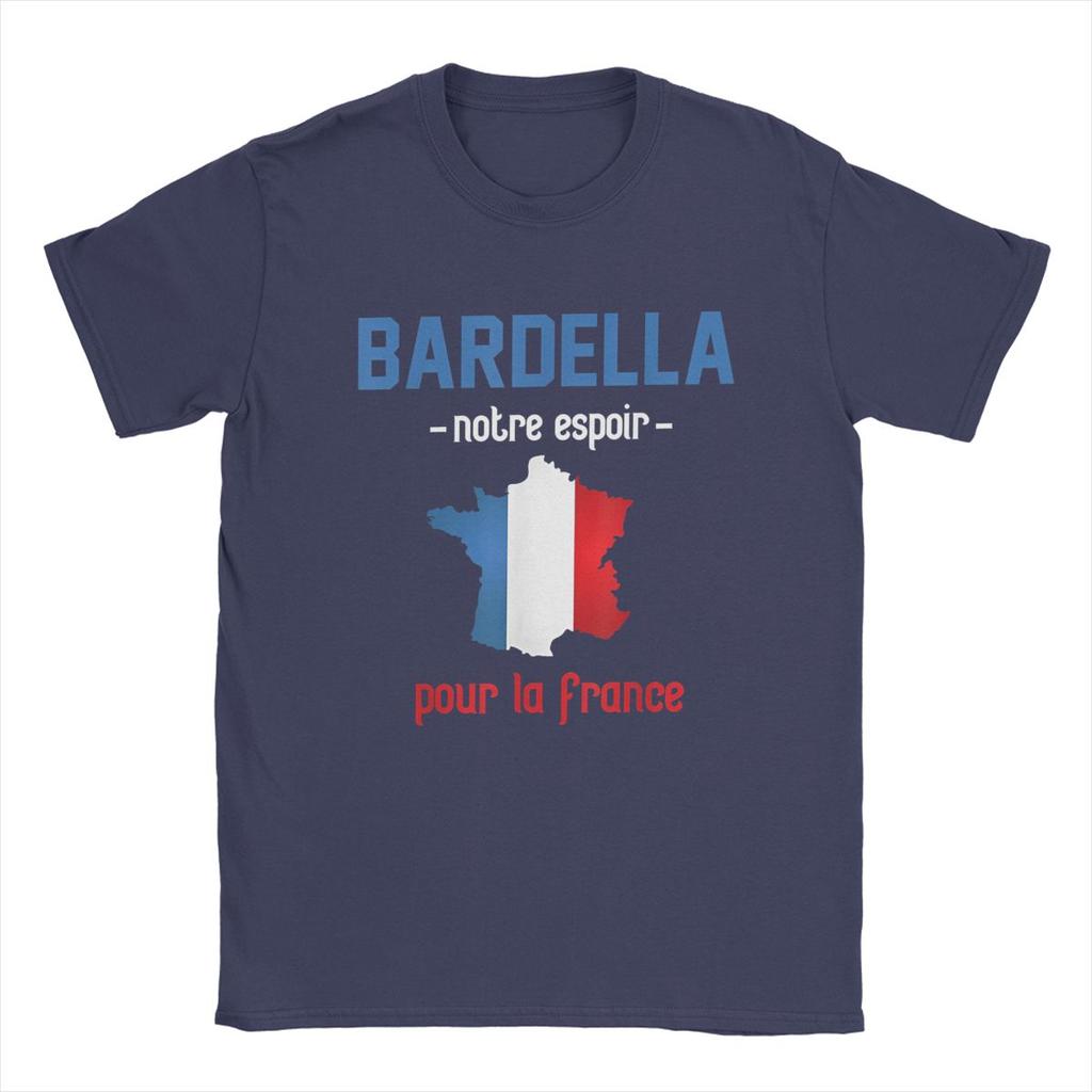Men French Bardella Hope T Shirts President Election France Cotton Tops Casual Short Sleeve O Neck Tee Plus Size T-Shirts