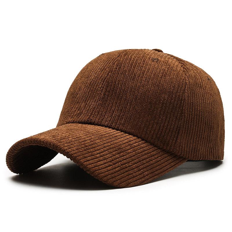 

Вельветовая шляпа, кепка на ремешке, кепка с застежкой сзади, бейсболка, однотонная летняя шляпа, пляжные унисекс шляпы для мужчин и женщин, шляпы для папы, Vin Adjustable шоколадный