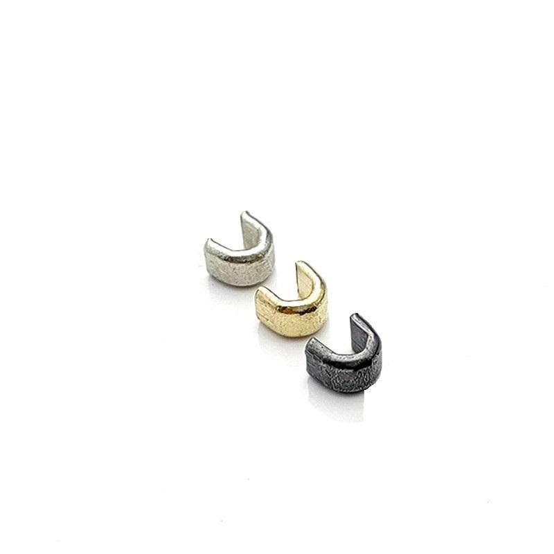5# U-Shaped Zipper Repair Part Anti-Lost Zipper Head Clothing Bag Closure Card Stop Repair Accessory Prevent Zipper Breakage