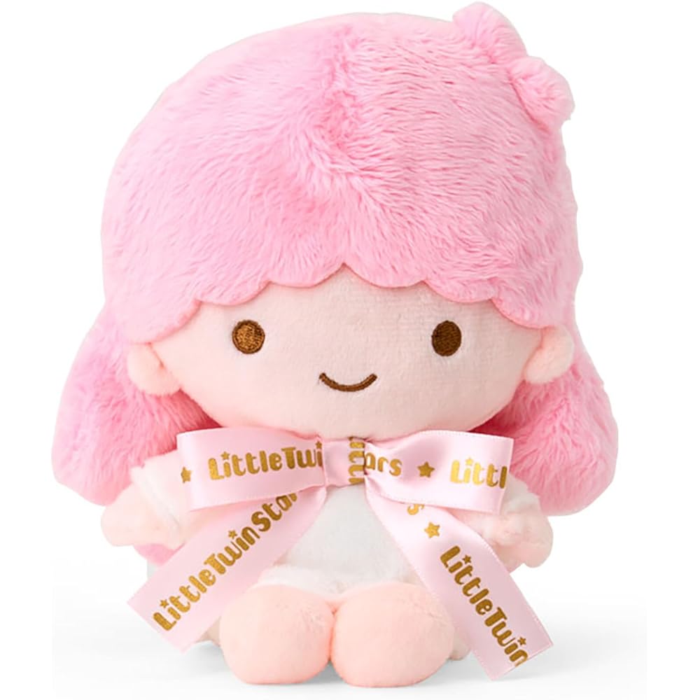 Sanrio Little Twin Stars Plush Toy Lala Character Award Logo Ribbon 3 Years and Up