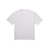 Fila T Shirts Unisex White Crew Neck Moderate Straight Fit FS2RSG2331X-WHI