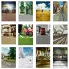 Backdrop Banner-European Style Exterior,Wall Covering,for Living Room,Outdoor Decor,Parties and Holiday Gifts,Weddings