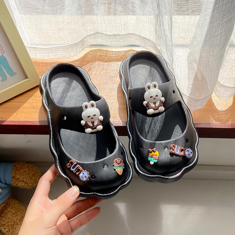 

Женские летние шлепанцы из ЭВА с отверстиями, на платформе, для DIY, мультяшные, пляжные, универсальные, нескользящие, медсестринские, крутые 40/41