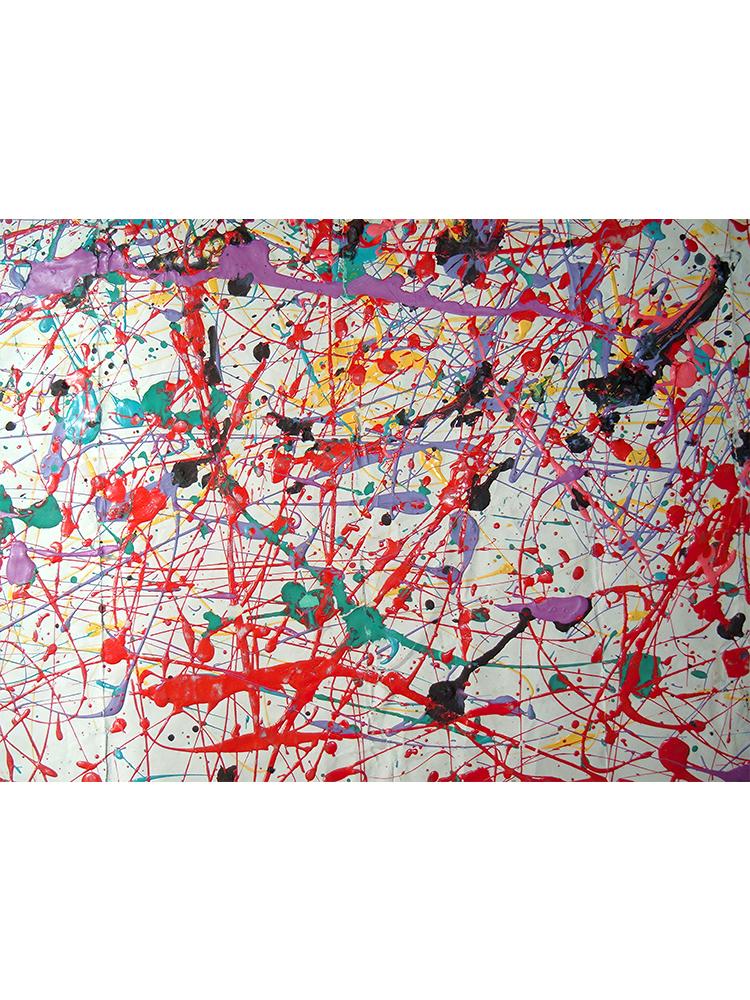 

Автор: Джексон Поллок. Відомий твір мистецтва. Картина на полотні. Графіті. Абстрактне настінне мистецтво для прикраси будинку у вітальні. 21x30cm No Frame