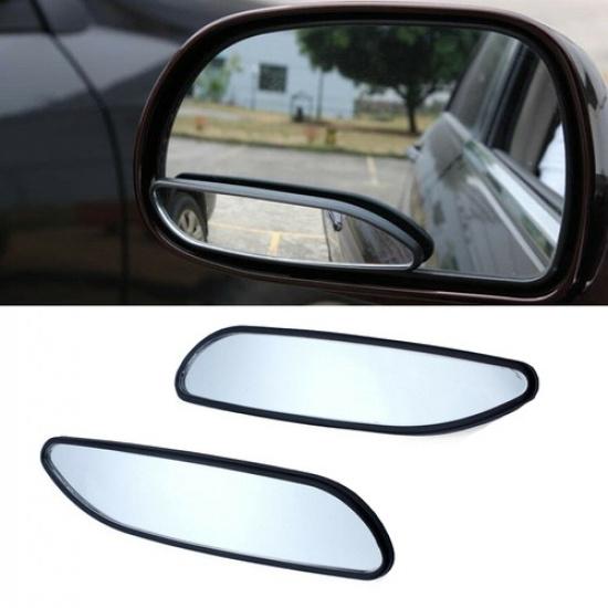 2x/Set Car Blind Spot Mirror Wide Angle Convex Rear View Mirror Parts Universal