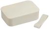 Skater Painted Single-Tier Bento Box, 500ml, with Inner Container and Belt, Made In Japan, Smoke Beige, NLP5-A