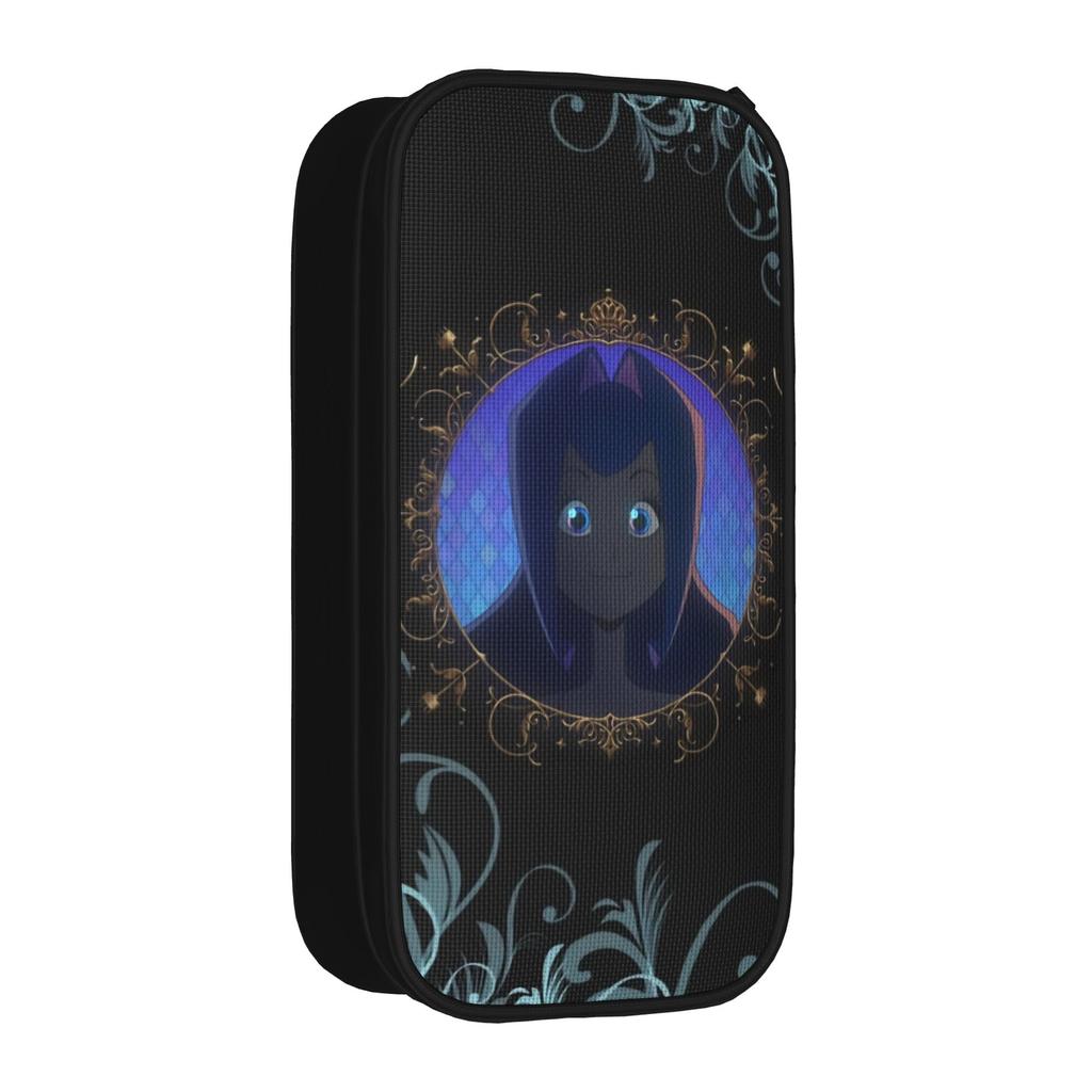 Large-capacity Pen Box K-Knights Of Guinevere School Supplies  Double Layer Pen Case Girl Make Up Bag Amazing Gift