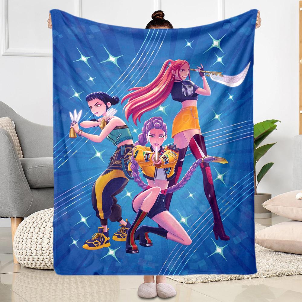 Stars Shine Bright Blanket Ultra-Soft Suitable for Picnics Couch Bedding for All Seasons Digital Print Perfect Gift for Relatives and Friends