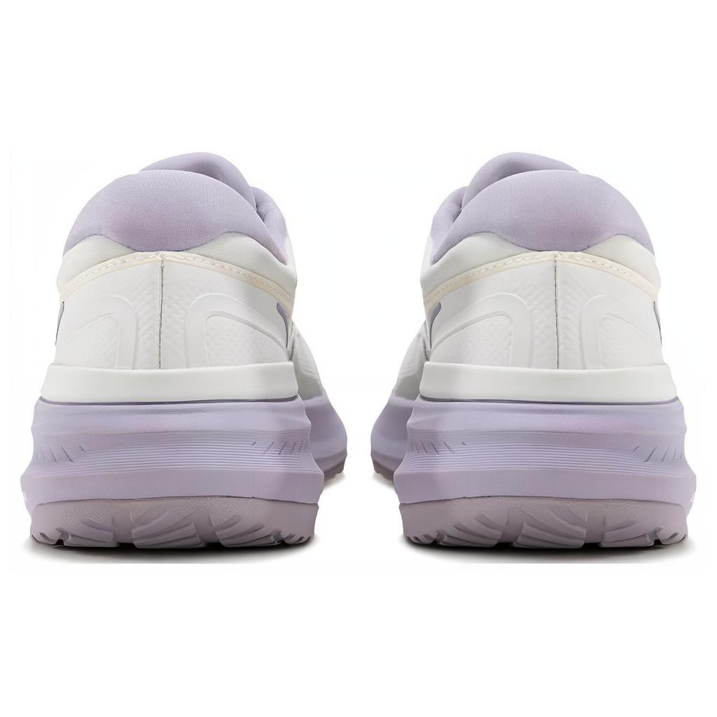 Saucony Puff Non-Slip Durable Low-Top Running Shoes Women sneaker White Purple S18194-4