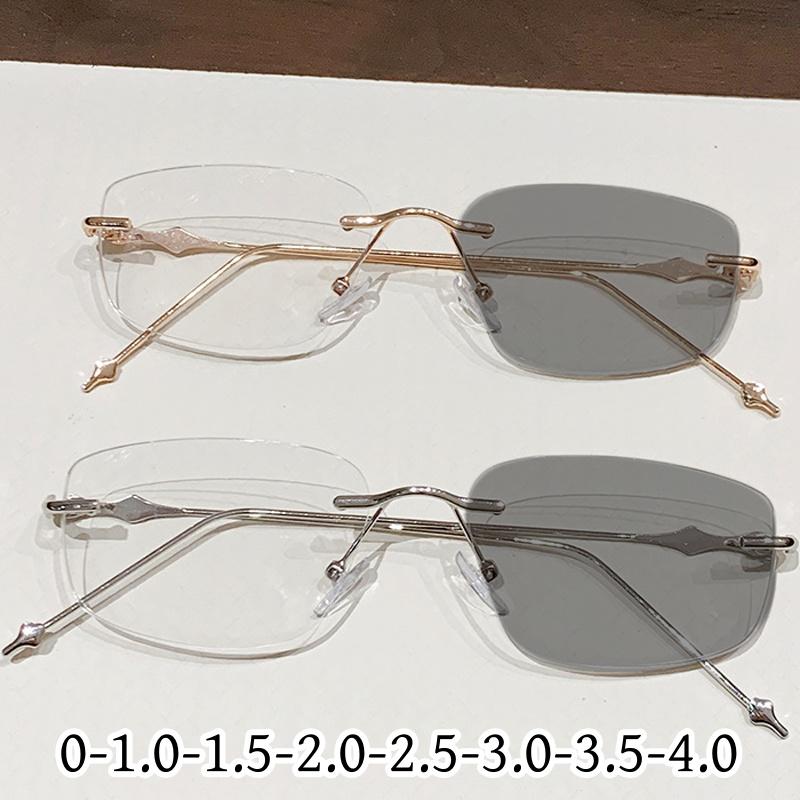 Dote Men's Blue/Light Smart Color Changing Sunglasses For Wo Outdoor Fashion Blocking Myopia Glasses With Diopter Cm